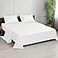 Linenwalas Premium 100 Viscose Derived from Bamboo Queen Sheet Set Ultra Soft Breathable Cooling Ideal for Hot Sleepers 16 Deep Pocket Hotel Luxury Bedding White