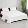 Linenwalas Premium 100 Viscose Derived from Bamboo Queen Sheet Set Ultra Soft Breathable Cooling Ideal for Hot Sleepers 16 Deep Pocket Hotel Luxury Bedding White