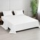 Linenwalas Premium 100 Viscose Derived from Bamboo Queen Sheet Set Ultra Soft Breathable Cooling Ideal for Hot Sleepers 16 Deep Pocket Hotel Luxury Bedding White