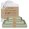 Threadmill Luxury 800 Thread Count California King 100 Cotton Sheets Sage Green Sateen Weave BedSheets Better Than Egyptian Cotton 4 Pc Solid Bed Set Fits 16 Deep Pocket