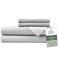 Hotel Sheets Direct 4 Piece Bed Sheet Set California King Size 100 Viscose Derived from Bamboo Sheets Set with 2 Pillowcases Cooling Breathable Luxury Bedding MoistureWicking Silky Soft Gray