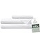 Hotel Sheets Direct 3 Piece Bed Sheet Set Twin XL Size 100 Viscose Derived from Bamboo Sheets Set with 1 Pillowcase Cooling Breathable Luxury Bedding MoistureWicking Silky Soft Texture White