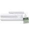 Hotel Sheets Direct 3 Piece Bed Sheet Set Twin XL Size 100 Viscose Derived from Bamboo Sheets Set with 1 Pillowcase Cooling Breathable Luxury Bedding MoistureWicking Silky Soft Texture White