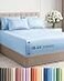CGK Unlimited Extra Deep King Sheet Set 6 Piece Breathable and Cooling Sheets Hotel Luxury Bedding for Women Men Kids Teens Easy Secure Fit Soft Wrinkle Free Comfy Extra Deep Pockets Light Blue