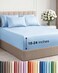 CGK Unlimited Extra Deep King Sheet Set 6 Piece Breathable and Cooling Sheets Hotel Luxury Bedding for Women Men Kids Teens Easy Secure Fit Soft Wrinkle Free Comfy Extra Deep Pockets Light Blue