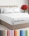 CGK Unlimited Extra Deep Full Sheet Set 6 Piece Breathable and Cooling Sheets Hotel Luxury Bedding for Women Men Kids Teens Easy Secure Fit Soft Wrinkle Free and Comfy Extra Deep Pockets White