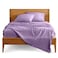 Bare Home Split King Sheet Set 1800 UltraSoft Microfiber Bed Sheets Double Brushed Deep Pockets Easy Fit 5 Piece Set Bedding Sheets Pillowcases Split King Lavender