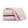 Martex Elegance 4Piece King Satin Sheet Set Luxury Hotel Quality Bedding Silky Soft Fabric for Hair and Skin Deep Pocket Fit Smooth Sleep Surface Wrinkle Resistant Rose Gold