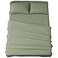 SONORO KATE Bed Sheet Set Super Soft Microfiber 1800 Series Luxury Egyptian Sheets 16Inch Deep PocketWrinkle and Hypoallergenic4 Piece Sage King