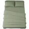SONORO KATE Bed Sheet Set Super Soft Microfiber 1800 Series Luxury Egyptian Sheets 16Inch Deep PocketWrinkle and Hypoallergenic4 Piece Sage King