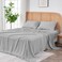 Sijo AiryWeight Tencel Sheet Set 100 Lyocell Derived from Eucalyptus Buttery Soft Architectural Digest Best Cooling Sheets Winner 3pc 2 Pillowcases 1 Fitted Dove Queen