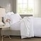 Madison Park 600 TC Cooling Cotton Blend Solid Sheet 16 Inch Deep Pocket All Season Soft BeddingSet Matching Pillow Case King White 4 Piece