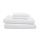 Martex 4 Piece Full Bed Sheets Set Full Bed Sheets Light Weight Soft Breathable Sheets Brushed Cotton Rich Blend SecureFit Wrinkle Resistant Durable Easy Care Bed Sheets Comfy Sheets White