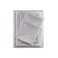 Beautyrest Madison Park 600 TC Cooling Cotton Blend Solid Bed Sheet Set with 16 Inch Deep Pocket All Season Soft BeddingSet Matching Pillow Case King Grey 4 Piece