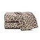 Martex Elegance 4Piece Full Satin Sheet Set Luxury Hotel Quality Bedding Silky Soft Fabric for Hair and Skin Deep Pocket Fit Smooth Sleep Surface Wrinkle Resistant Leopard Print