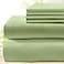 BYSURE 6 Pieces Bed Sheets SetFull Sage Green Hotel Luxury Super Soft 1800 Thread Count 100 Microfiber Sheets with Deep Pockets Wrinkle Fade Resistant