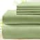 BYSURE 6 Pieces Bed Sheets SetFull Sage Green Hotel Luxury Super Soft 1800 Thread Count 100 Microfiber Sheets with Deep Pockets Wrinkle Fade Resistant