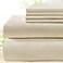 BYSURE 6 Pieces Bed Sheets SetKing CreamBeige Hotel Luxury Super Soft 1800 Thread Count 100 Microfiber Sheets with Deep Pockets Wrinkle Fade Resistant