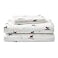 Eddie Bauer Flannel Sheets King Size AntiPilling Wrinkle Resistant Cotton Touchably Soft for AllSeason Comfort Bed Sheets with Matching Pillowcases Fitted Sheet Ski Patrol White