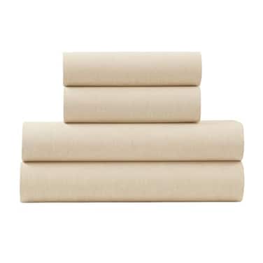 U.S. POLO US POLO ASSN Jersey Knit Sheet Set Cotton Blend TShirt Pajama Feel Deep Pocket WrinkleResistant Cooling Breathable Everyday Comfort Stretch
