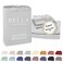 BC BELLA Bella Coterie Luxury Bamboo Viscose Queen Size Sheet Set 100 Organically Grown Ultra Soft Cooling for Hot Sleepers 18 Deep Pocket Grey Mist