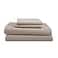 Martex 225 Thread Count 3 Piece Twin Bed Sheets Beige