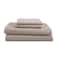 Martex 225 Thread Count 3 Piece Twin Bed Sheets Beige
