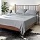 SHEEX Arctic Aire MAX Sheet Set Ultrasoft Cooling Sheets with 1 Flat Sheet 1 Fitted Sheet and 2 Pillow Cases Queen Charcoal