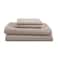 Martex 4 Piece Full Bed Sheets Set Full Bed Sheets Light Weight Soft Breathable Sheets Brushed Cotton Rich Blend SecureFit Wrinkle Resistant Durable Easy Care Bed Sheets Comfy Sheets Beige