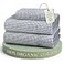 LANE LINEN 100 Organic Cotton Twin Sheets Set 3 PC Bedding Sheets Pillowcases Breathable Cooling Bed Sheets Deep Pocket up to 15 Sheets for Twin Size Bed Polka Dot Blue