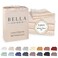 BC BELLA Bella Coterie Luxury Bamboo Viscose Split King Size Sheet Set 2 Fitted Sheets for Sleep Number Adjustable Beds 100 Organically Grown Cooling Ultra Soft 18 Deep Pocket Champagne
