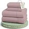 LANE LINEN Queen Sheet Set 100 Organic Cotton Soft 4pc Percale Lilac