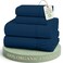 LANE LINEN Full Sheets 100 Organic Cotton Percale Cooling Soft 4pc Navy