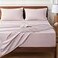HYPREST Extra Deep Pocket King Sheet Sets Fits 1824 in Deep Mattress 100 Cotton King Sheet SetPink Hotel Crisp Soft Cooling Sheet Sets for King Bed Deep Pocket