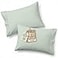 LANE LINEN Lane Linen 100 Organic Cotton King Pillow Cases Set of 2 20x36 Cool Blue