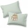 LANE LINEN Lane Linen 100 Organic Cotton King Pillow Cases Set of 2 20x36 Cool Blue