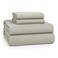 LANE LINEN 100 Cotton Queen Flannel Sheet Set Brushed for Extra Softness Lightweight Durable Cotton Flannel Queen Sheet Set Warm Cozy Cotton Bed Sheets Queen Size 15 Deep Pocket Silver