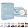 BC BELLA Bella Coterie Luxury Bamboo Viscose Cal King Size Sheet Set 100 Organically Grown Ultra Soft Cooling for Hot Sleepers 18 Deep Pocket Coastal Blue