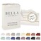 BC BELLA Bella Coterie Luxury Bamboo Viscose Cal King Size Sheet Set 100 Organically Grown Ultra Soft Cooling for Hot Sleepers 18 Deep Pocket Ivory