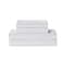 YnM French Linen Sheet Set Cozy SkinFriendly and EcoFriendly Pure French Linen Sheets Collection 4Piece Set Includes Flat Sheet Fitted Sheet and 2 Pillowcases Queen White