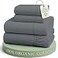 LANE LINEN Full Sheet Set 100 Organic Cotton Cooling Soft 4pc Charcoal