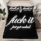 Feelyou Funny Quotes Fitted Sheet Pillow Sham Set Get Naked Bedding Set for Couple Lover Men Women Romantic Bed Sheet Set Black and White Creative Words Bed Cover No Flat Sheet Room Decor 3Pcs Queen S