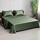 Linenwalas Premium 100 Viscose Derived from Bamboo King Size Sheet Set Ultra Soft Breathable Cooling Ideal for Hot Sleepers 16 Deep Pocket Hotel Luxury Bedding Avocado Green