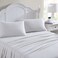 Laura Ashley Flannel Sheets King Size AntiPilling Wrinkle Resistant Cotton Touchably Soft for AllSeason Comfort Bed Sheets with Matching Pillowcases Fitted Sheet Chelsie Vine Grey