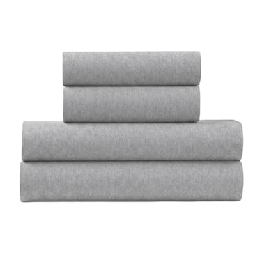 U.S. POLO US POLO ASSN Jersey Knit Sheet Set Cotton Blend TShirt Pajama Feel Deep Pocket WrinkleResistant Cooling Breathable Everyday Comfort Stretch