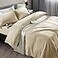 SONORO KATE Bed Sheet Set Super Soft Microfiber 1800 Series Luxury Egyptian Sheets Fit 1824 Inch Deep Pocket Mattress Wrinkle4 Piece Beige Twin