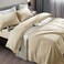 SONORO KATE Bed Sheet Set Super Soft Microfiber 1800 Series Luxury Egyptian Sheets Fit 1824 Inch Deep Pocket Mattress Wrinkle4 Piece Beige Twin