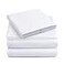Yamel YAMEL HOME Twin Size Bed Sheet Set Luxurious Feeling 2000 Breathable Cooling Sheets Deep Pockets fit up to 16 Wrinkle Free Supreme Collection White Twin