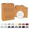 BC BELLA Bella Coterie Luxury Bamboo Viscose Split King Size Sheet Set 2 Fitted Sheets for Sleep Number Adjustable Beds 100 Organically Grown Cooling Ultra Soft 18 Deep Pocket Marigold