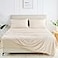 GOKOTTA Full Size Bed SheetsSoft Cooling Breathable Sheets15 Deep Pocket Full Size Sheets with Elastic Corner Straps Moisture WickingDouble Stitching